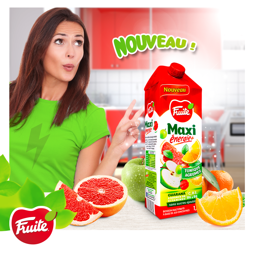 Révélation nouvelle gamme Maxi énergie+