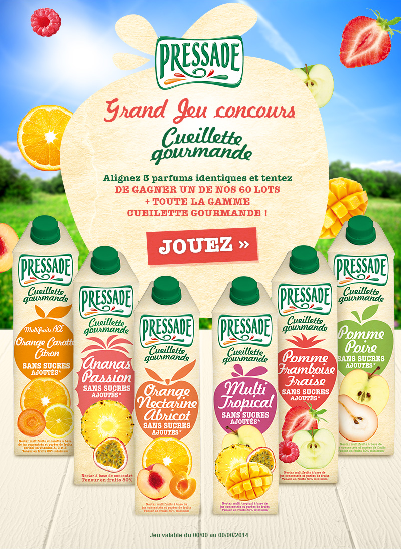 Lancement de la gamme Cueillette Gourmande
